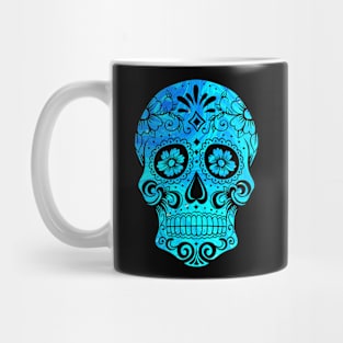 BLUE SKULL Tattoo Mug